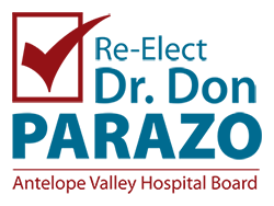 Vote Dr Parazo for Antelope Valley Hospital Board